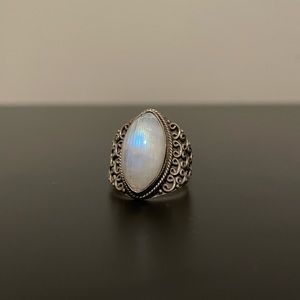 Moonstone Sterling Silver Ring